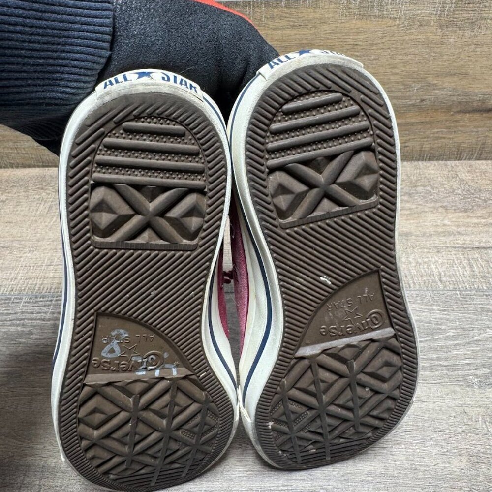 Converse Shoreline Maroon Slip On Sneakers Women's Size 7.5 - Picture 4 of 7